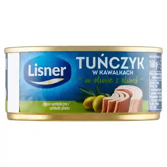 Auchan Lisner Tuńczyk w kawałkach w oliwie z oliwek 160 g oferta