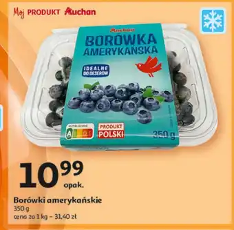 Auchan Borówki amerykańskie Auchan oferta