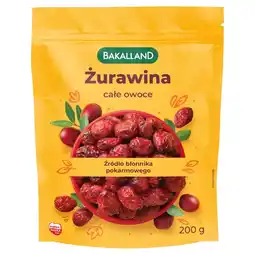 Auchan Bakalland Żurawina całe owoce 200 g oferta