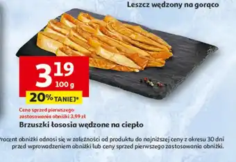 Auchan Brzuszki z łososia oferta