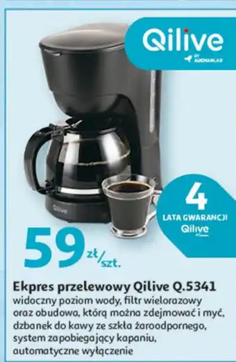 Auchan Ekspres do kawy Qilive oferta