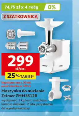 Auchan Maszynka do mielenia mięsa Zelmer oferta