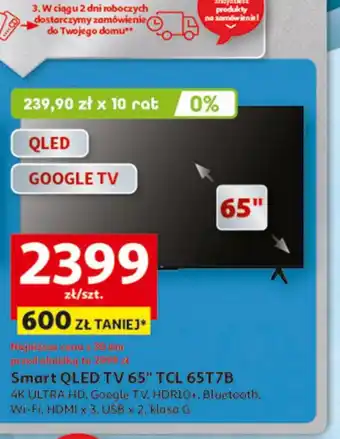 Auchan Smart tv TCL oferta