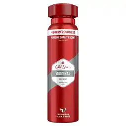 Auchan Old Spice Original Dezodorant W Sprayu Dla Mężczyzn, 150ml, 48H Świeżości, 0% Aluminium oferta