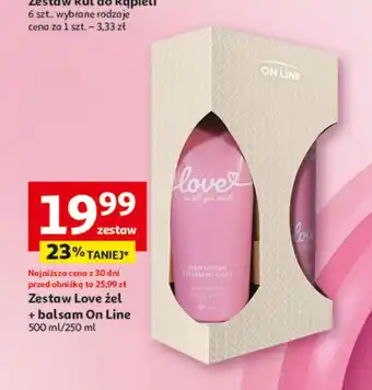 Auchan Zestaw kosmetyków OnLine oferta