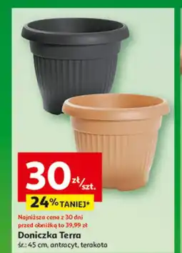 Auchan Doniczka Terra oferta