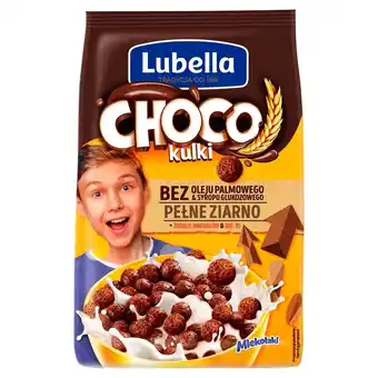 Lewiatan Lubella Mlekołaki Choco kulki Zbożowe kulki o smaku czekoladowym 250 g oferta