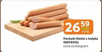 Gama Parówki filetki z indyka indykpol oferta