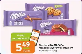 Gama Ciastka Milka Mondelez oferta