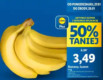 Lidl Banany oferta