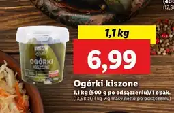 Lidl Ogorki kiszone Ryneczek lidla oferta