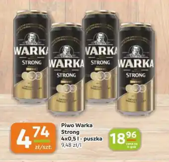 Gama Piwo Warka Strong - puszka oferta