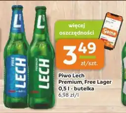 Gama Piwo Lech Premium, Free Lager - butelka oferta