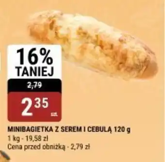 bi1 Minibagietka z serem i cebulą oferta