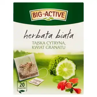 Gama Big-Active Herbata biała tajska cytryna kwiat granatu 30 g (20 x 1,5 g) oferta