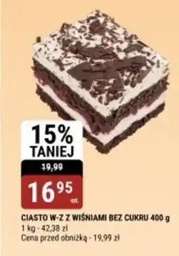 bi1 Ciasto w-z z wiśniami bez cukru oferta