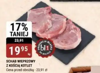 bi1 Schab wieprzowy z kością kotlet oferta