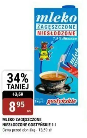 bi1 Mleko zagęszczone nieslodzone gostyńskie oferta