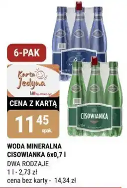 bi1 Woda mineralna cisowianka oferta