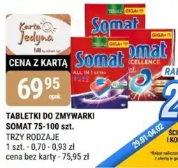 bi1 Tabletki do zmywarki somat oferta