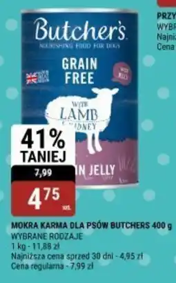 bi1 Mokra karma dla psów butchers oferta