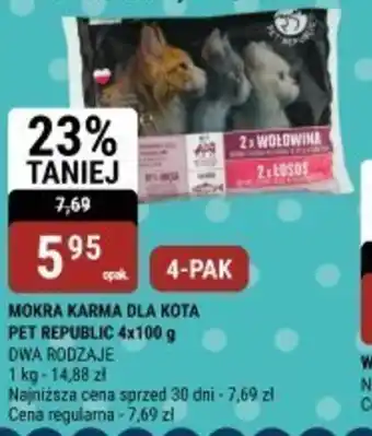 bi1 Mokra karma dla kota pet republic oferta