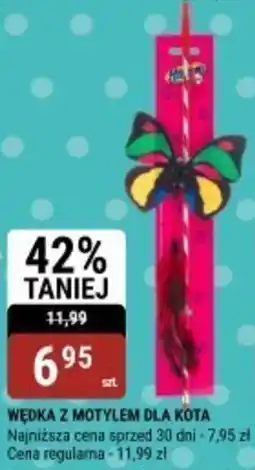 bi1 Wędka z motylem dla kota oferta