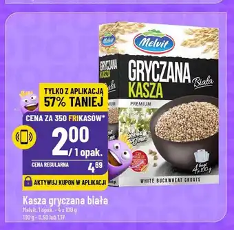 Polomarket Kasza gryczana biała Melvit oferta