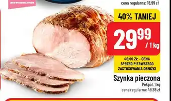 Polomarket Szynka pieczona Pekpol oferta