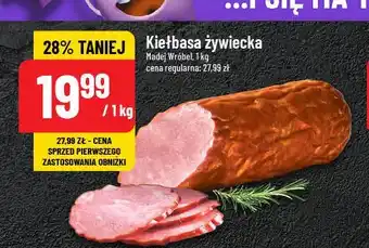 Polomarket Kiełbasa żywiecka Madej & wróbel oferta