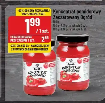 Polomarket Koncentrat pomidorowy Zaczarowany ogród oferta