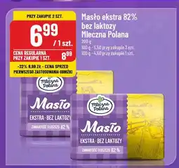 Polomarket Masło ekstra bez laktozy Mleczna polana oferta