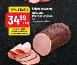 Polomarket Schab drewnem wędzony Rzeźnik szymon poleca oferta