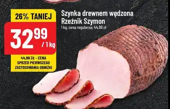 Polomarket Szynka drewnem wędzone Rzeźnik szymon poleca oferta