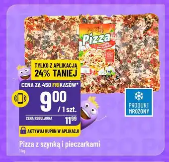 Polomarket Pizza z szynką i pieczarkami oferta