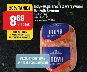 Polomarket Indyk w galarecie z warzywami Rzeźnik szymon poleca oferta