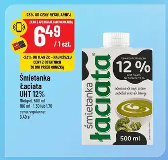 Polomarket Śmietanka 12 % Łaciata oferta