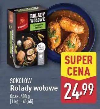 ALDI Rolady wołowe z boczkiem i ogórkiem Sokołów oferta