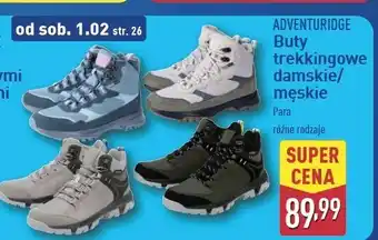 ALDI Buty trekkingowe męskie 40-45 Adventuridge oferta