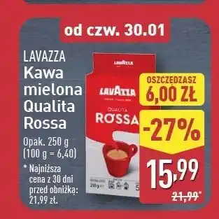 ALDI Kawa Lavazza Qualita Rossa oferta