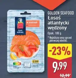 ALDI Łosoś wędzony Golden Seafood oferta