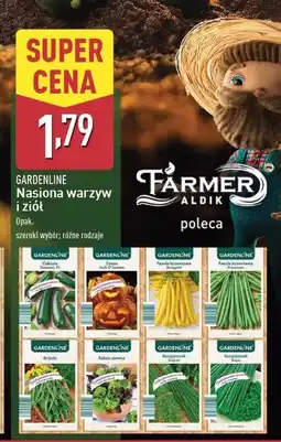 ALDI Nasiona szczypiorek Gardenline oferta