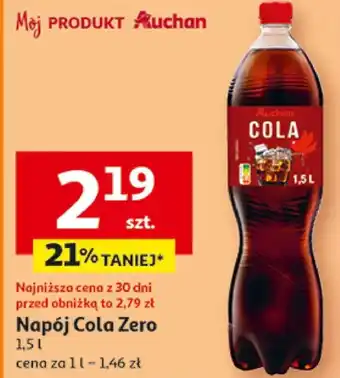 Auchan Napój gazowany Auchan oferta