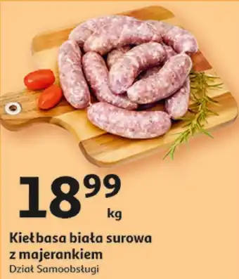 Auchan Kiełbasa biała oferta