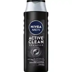 Auchan Nivea MEN Active Clean Szampon dla mężczyzn 400 ml oferta