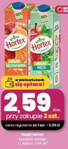 EMMA market Napój Hortex oferta