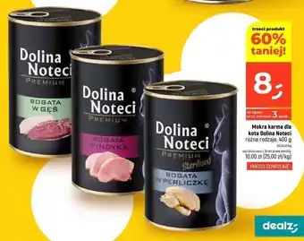 Dealz Karma dla kota bogata w perliczę Dolina Noteci Premium oferta