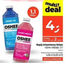 Dealz Napój witaminy i minerały Oshee Vitamin Water oferta