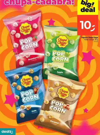 Dealz Popcorn caramel Chupa Chups oferta