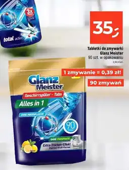 Dealz Tabletki do zmywarki lemon Glanzmeister All In 1 oferta